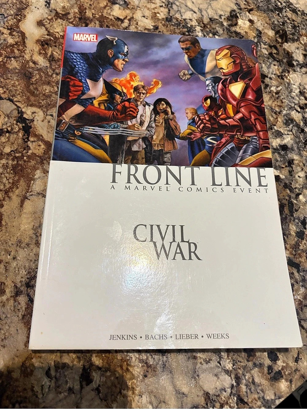 Marvel Civil War: Front Line Graphic Novel